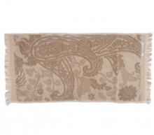 حوله دستی برق لامع طرح ترمه سایز 80*40