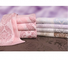 حوله استخری برق لامع طرح فلورانس 140*70 سانتی متر