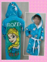 حوله پالتویی بچه گانه چاپی ماهان مدل فروزن