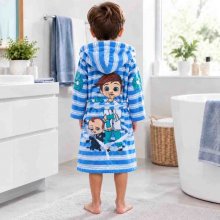 حوله پالتویی بچه گانه چاپی ماهان مدل بچه رییس