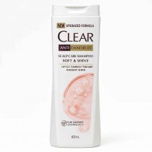 شامپو کلیر مدل ضد شوره بانوان رایحه لیمو حجم 400 میلی لیتر