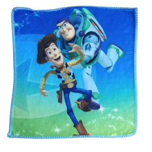 حوله دستی طرح عروسکی چاپی سایز 25*25 سانتی متر طرح پسرانه